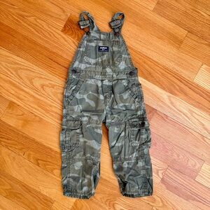 OshKosh B'gosh Camo Overalls - 2T